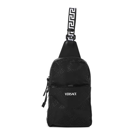 versace sling bag|versace backpack price.